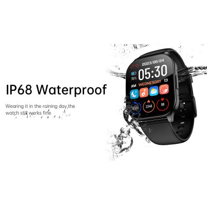 Winner Group - Smart horloge AirFlexOn 300 mAh IP68 zilver