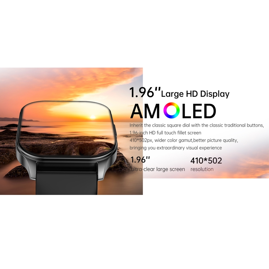 Winner Group - Smart horloge AirFlexOn 300 mAh IP68 zilver