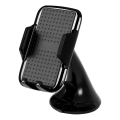 Winner Group - Telefoonhouder voor op de voorruit, zwart