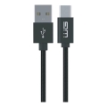 Winner Group - USB-kabel met verlengde connector USB-C / USB-A 60W 1m zwart