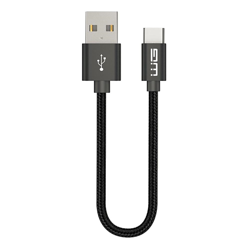 Winner Group - USB-kabel USB-C / USB-A 60W 20cm zwart