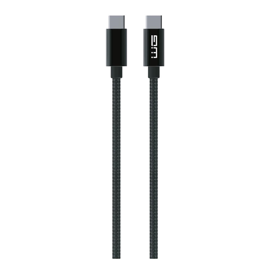 Winner Group - USB-kabel USB-C / USB-C 60W 50cm zwart