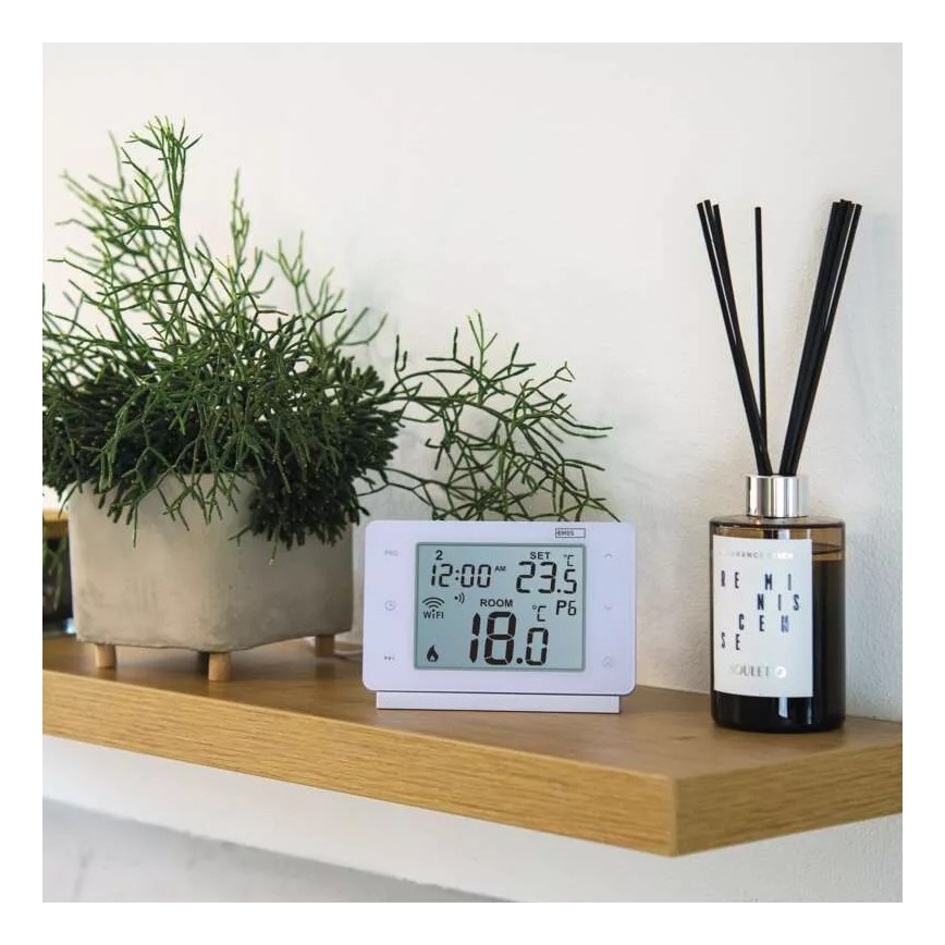 Wireless digitaal thermostaat GoSmart 230V/16A Wi-FI Tuya