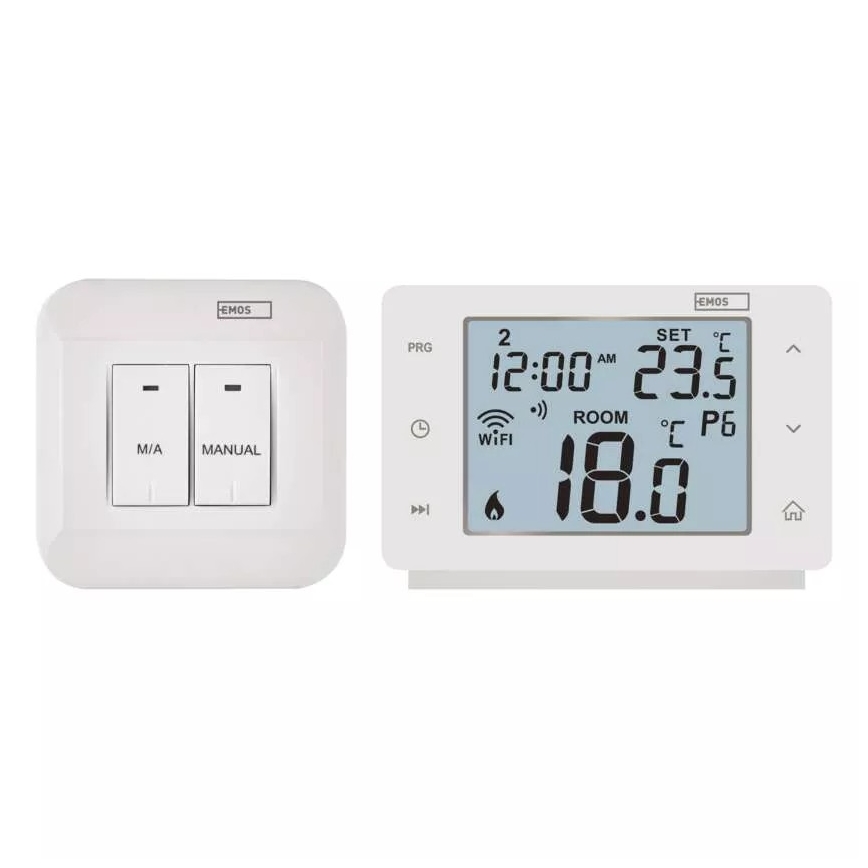 Wireless digitaal thermostaat GoSmart 230V/16A Wi-FI Tuya