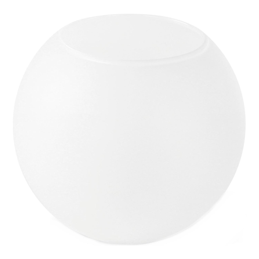 Wit vervangingsglas voor kroonluchter E27, Ø 15 cm