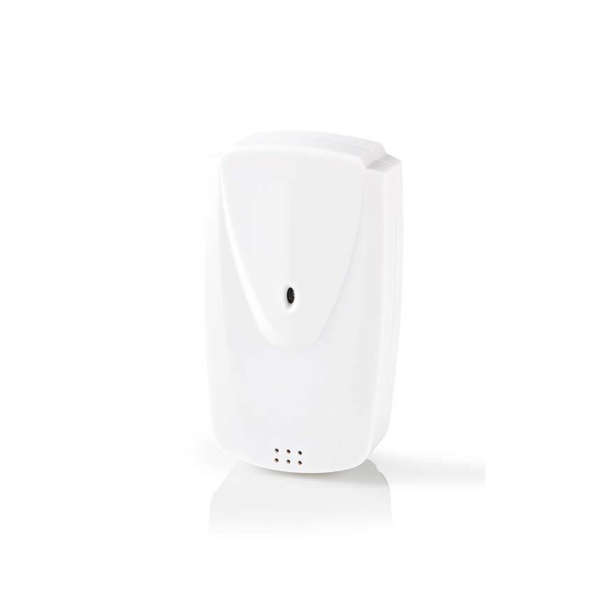 Wit weerstation met LCD display 230V