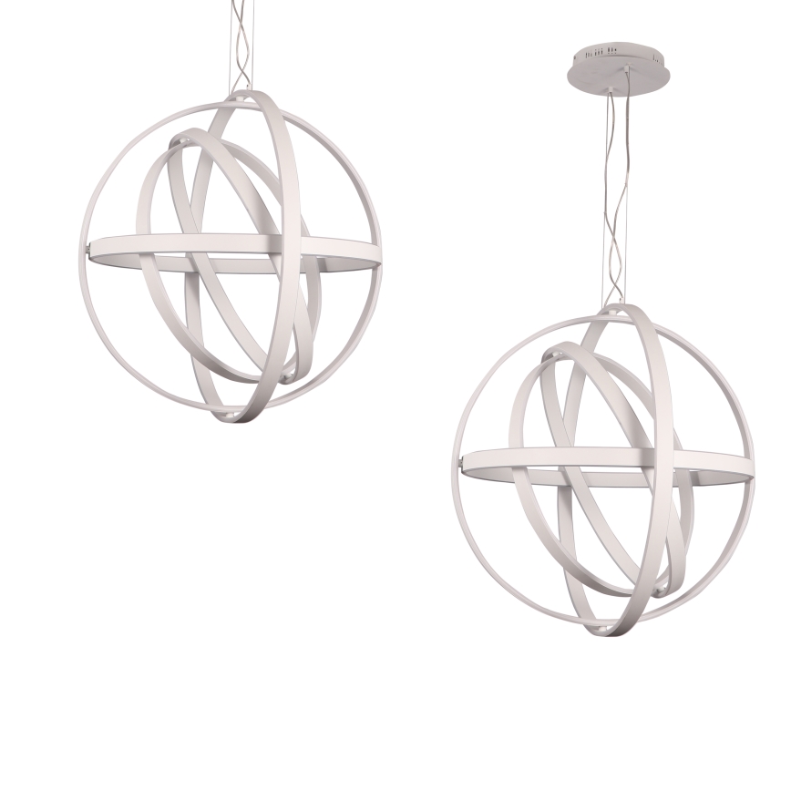 Witte LED Hanglamp COPERNICUS 1x LED / 260W / 230V
