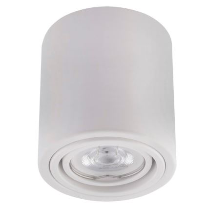 Witte LED Spotlamp TUBA 1x GU10 / 5W / 230V 4000K