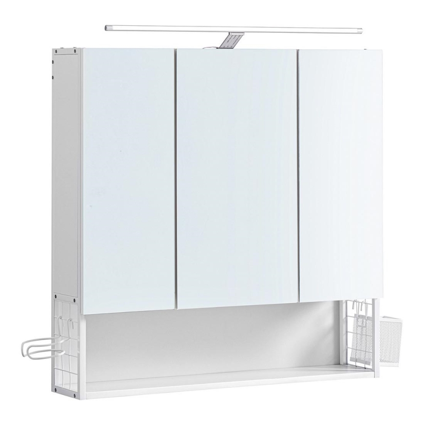 Witte spiegelkast SKY voor de badkamer