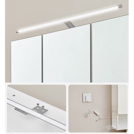 Witte spiegelkast SKY voor de badkamer