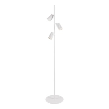 Witte vloerlamp KARBON 3xGU10/10W/230V