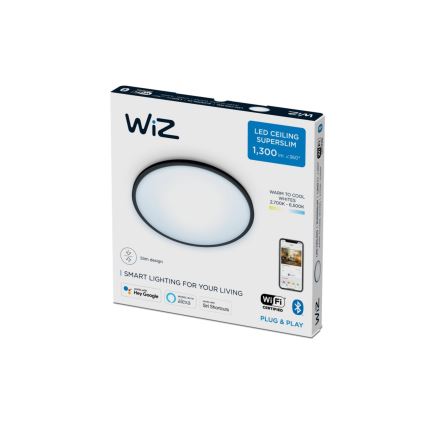 WiZ - Dimbare LED Plafond Lamp SUPERSLIM LED/14W/230V 2700-6500K Wi-Fi