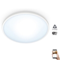 WiZ - Dimbare LED Plafond Lamp SUPERSLIM LED/16W/230V 2700-6500K Wi-Fi