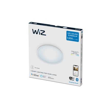 WiZ - Dimbare LED Plafond Lamp SUPERSLIM LED/16W/230V 2700-6500K Wi-Fi