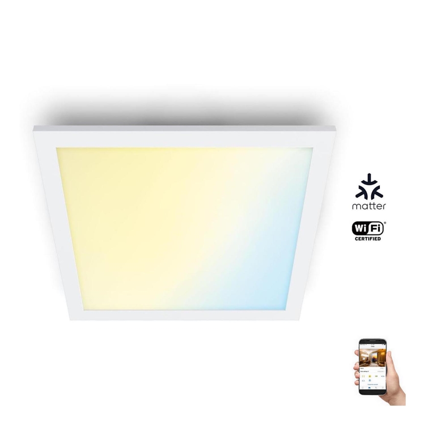 WiZ - Dimbare LED Plafondlamp SUPERSLIM LED/12W/230V 2700-6500K Wi-Fi wit