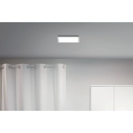 WiZ - Dimbare LED Plafondlamp SUPERSLIM LED/12W/230V 2700-6500K Wi-Fi wit