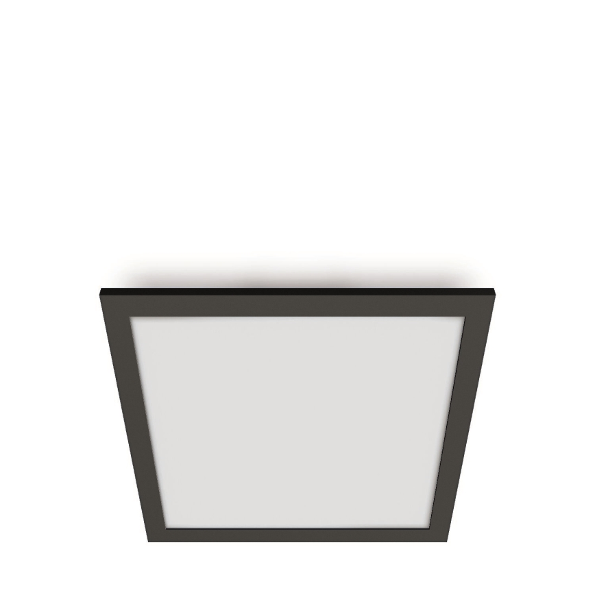 WiZ - Dimbare LED Plafondlamp SUPERSLIM LED/12W/230V 2700-6500K Wi-Fi zwart