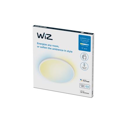 WiZ - Dimbare LED Plafondlamp SUPERSLIM LED/22W/230V 2700-6500K wit Wi-Fi