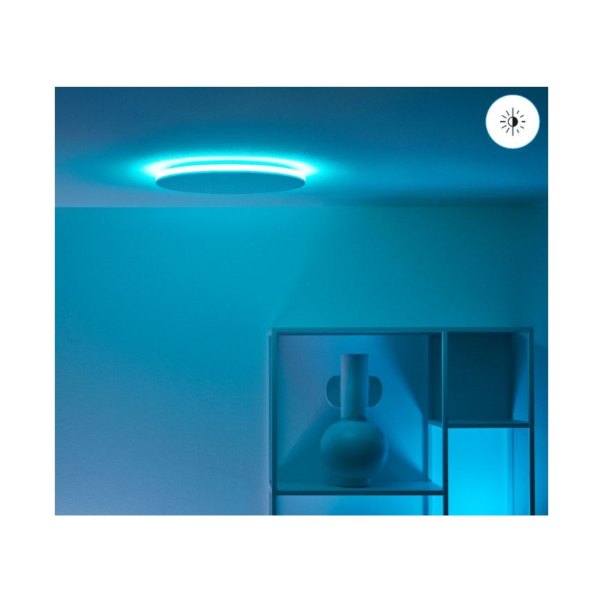 WiZ - Dimbare LED RGBW Plafondlamp RUNE LED/21W/230V 2700-6500K Wi-Fi wit