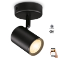 WiZ - Dimbare LED Spot IMAGEO 1xGU10/4,9W/230V 2700-6500K CRI 90 Wi-Fi zwart