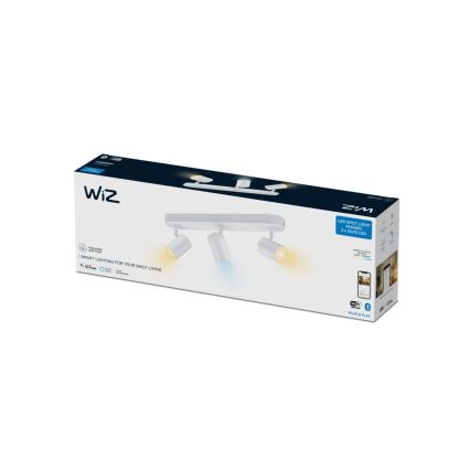 WiZ - Dimbare LED Spot IMAGEO 3xGU10/4,9W/230V 2700-6500K Wi-Fi CRI 90 wit