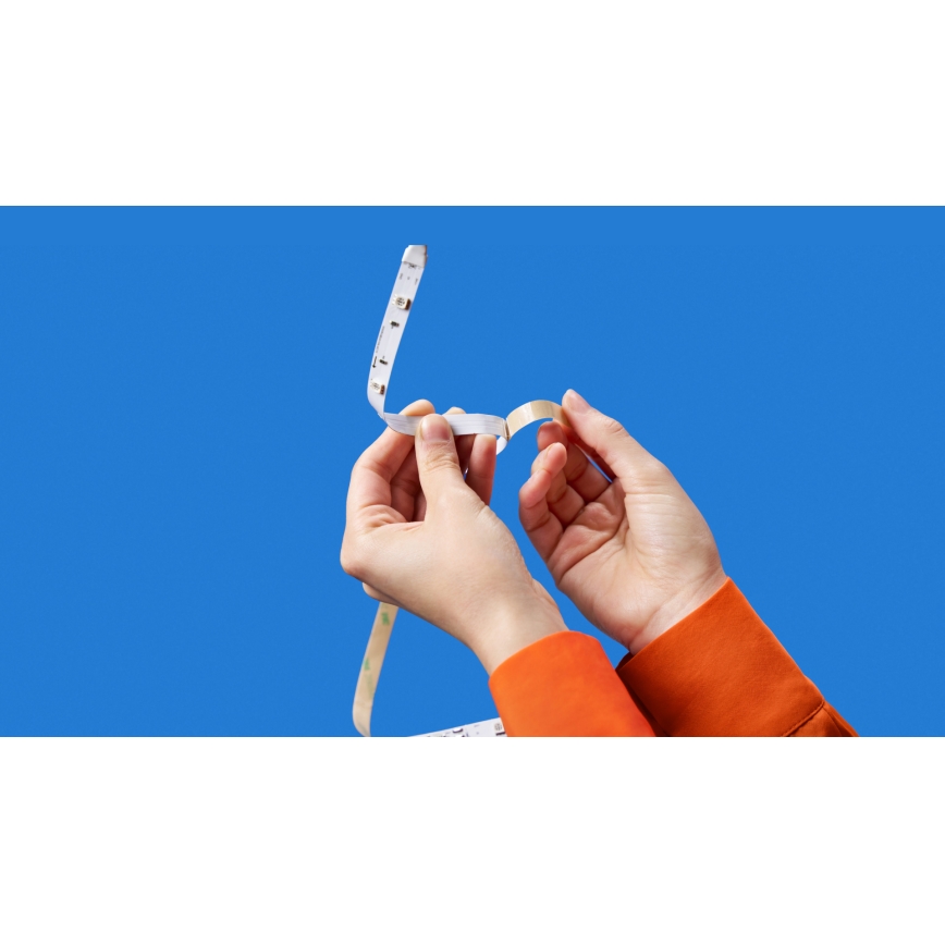 WiZ - LED RGBIC Dimbare strip 10m LED/21W/230V 2700-6500K Wi-Fi