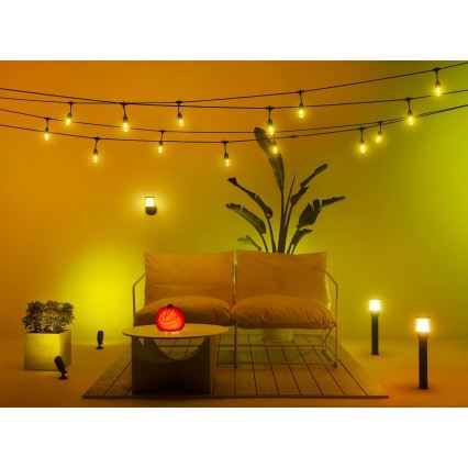 WiZ - LED RGBW dimbare buitenlamp ELPAS LED/4,8W/12/230V 2700-5000K IP65 Wi-Fi