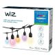 WiZ - LED RGBW Dimbare Lichtketting voor Buiten 12xLED 14,4m IP65 2700-5000K Wi-Fi