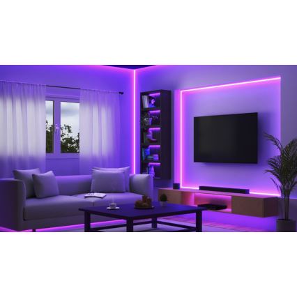 WiZ - LED RGBW dimbare strip 4m LED/6,5/230V 2700-6500K Wi-Fi