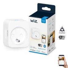 WiZ - Slim Stopcontact E 2300W + stroommeter Wi-Fi
