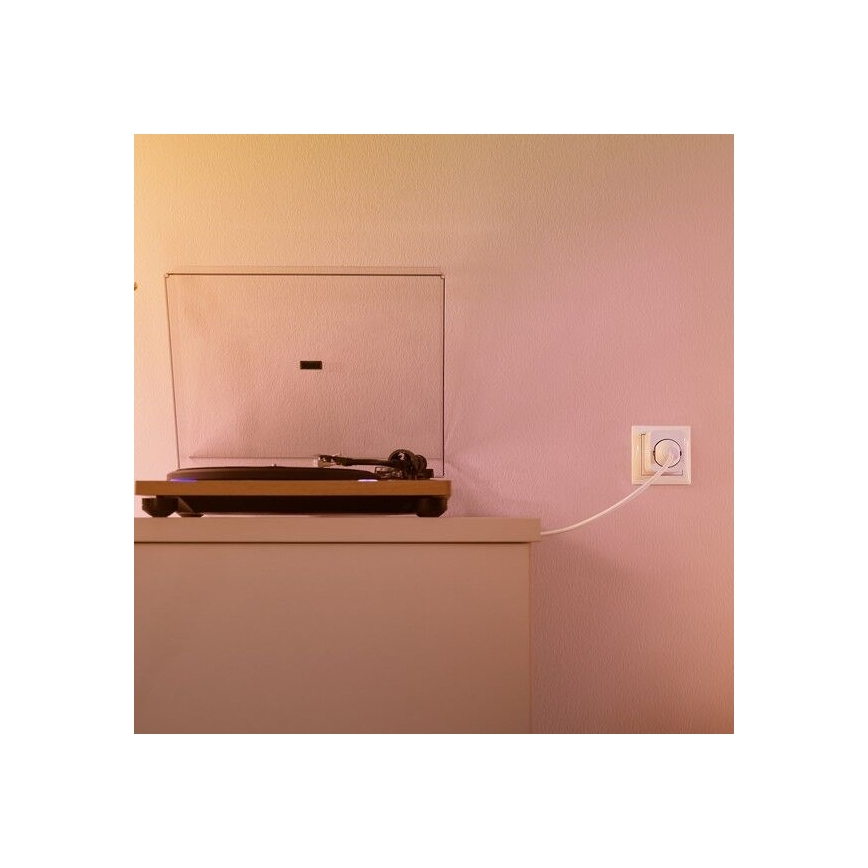 WiZ - Slim Stopcontact E 2300W + stroommeter Wi-Fi