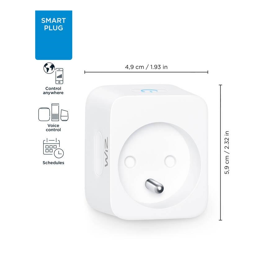 WiZ - Slim Stopcontact E 2300W Wi-Fi