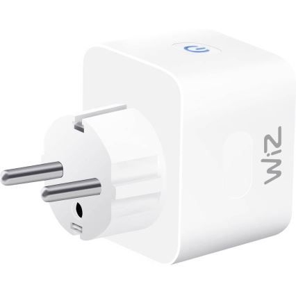 WiZ - Slim stopcontact F 2300W + powermeter Wi-Fi SCHUKO