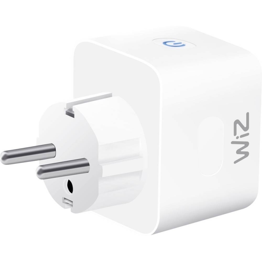 WiZ - Slim stopcontact F 2300W + powermeter Wi-Fi SCHUKO