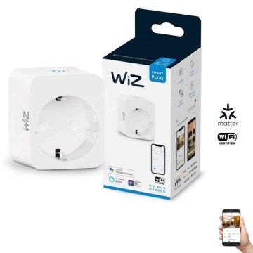 WiZ - Slim stopcontact F 2300W Wi-Fi SCHUKO
