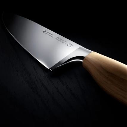 WMF - 6-delige set keukenmessen met messenblok GRAND WOOD