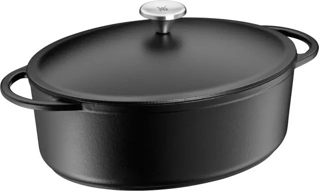 WMF - Gietijzeren braadslee met deksel