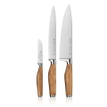 WMF - Keukenmessenset GRAND WOOD, 3-delig