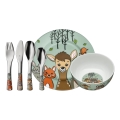 WMF - Kinderservies en bestekset FOREST FRIENDS 6st