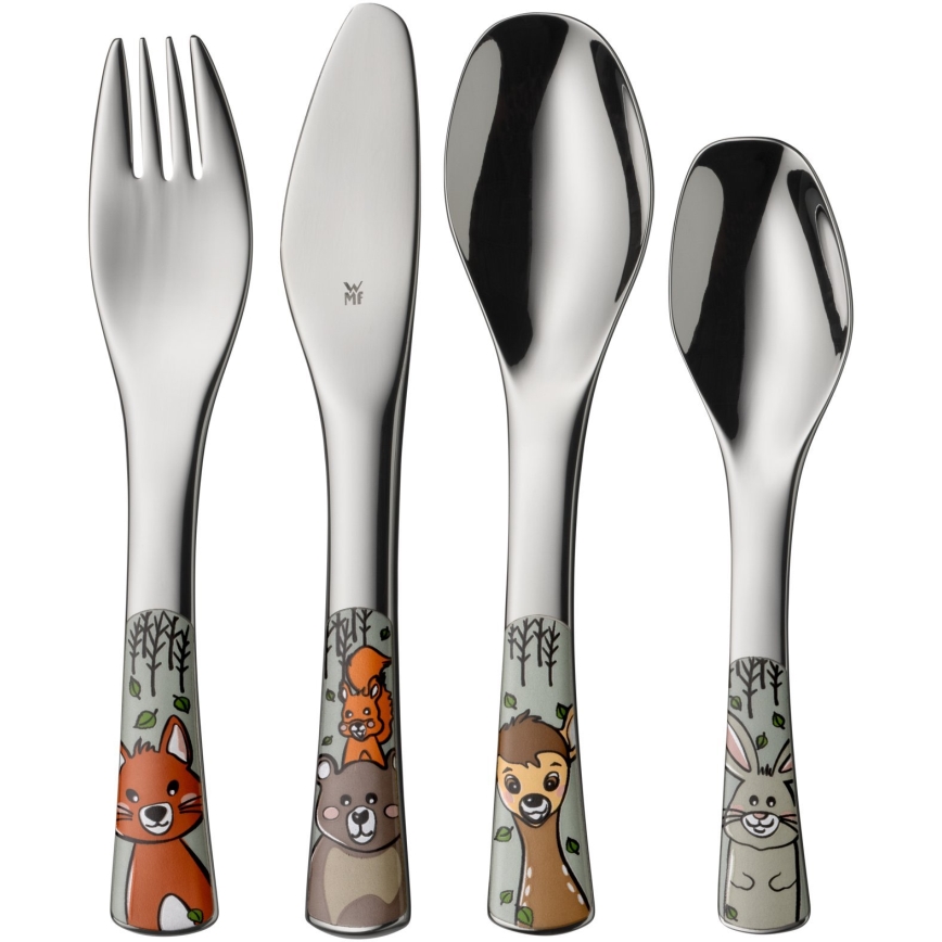 WMF - Kinderservies en bestekset FOREST FRIENDS 6st