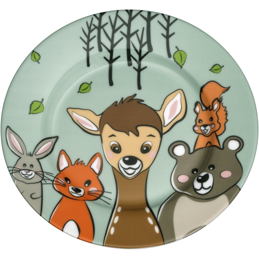 WMF - Kinderservies en bestekset FOREST FRIENDS 6st