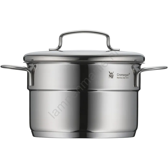 WMF Mini kookpan, klein, 14 cm, metalen deksel, vleespan, inductie 1,3
