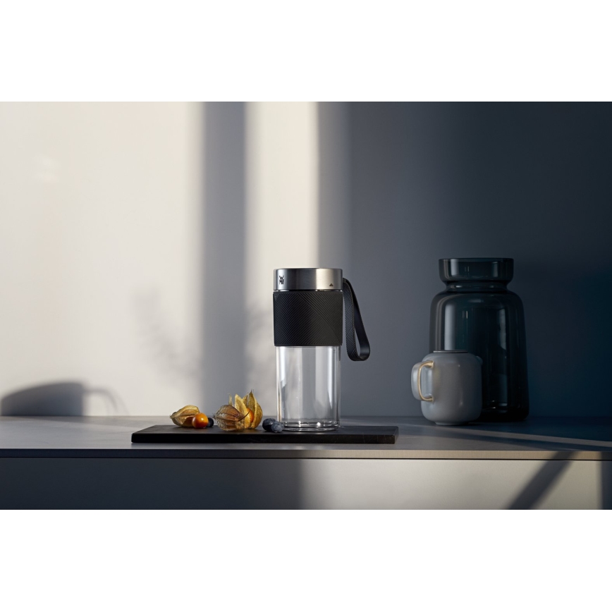 WMF - Reissmoothieblender KITCHENminis 50W/7,4V 1200 mAh roestvrij staal