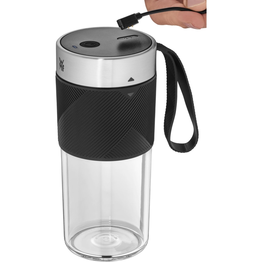 WMF - Reissmoothieblender KITCHENminis 50W/7,4V 1200 mAh roestvrij staal