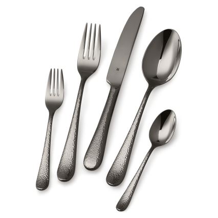 WMF - Roestvrijstalen bestekset SITELLO 30pcs zwart
