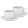 WMF - SET 2x Cappuccino kopje met een schotel BARISTA 160 ml wit