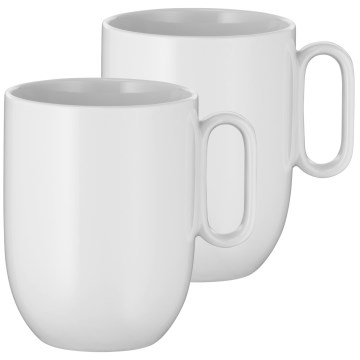 WMF - SET 2x Koffiekopje BARISTA 380 ml wit