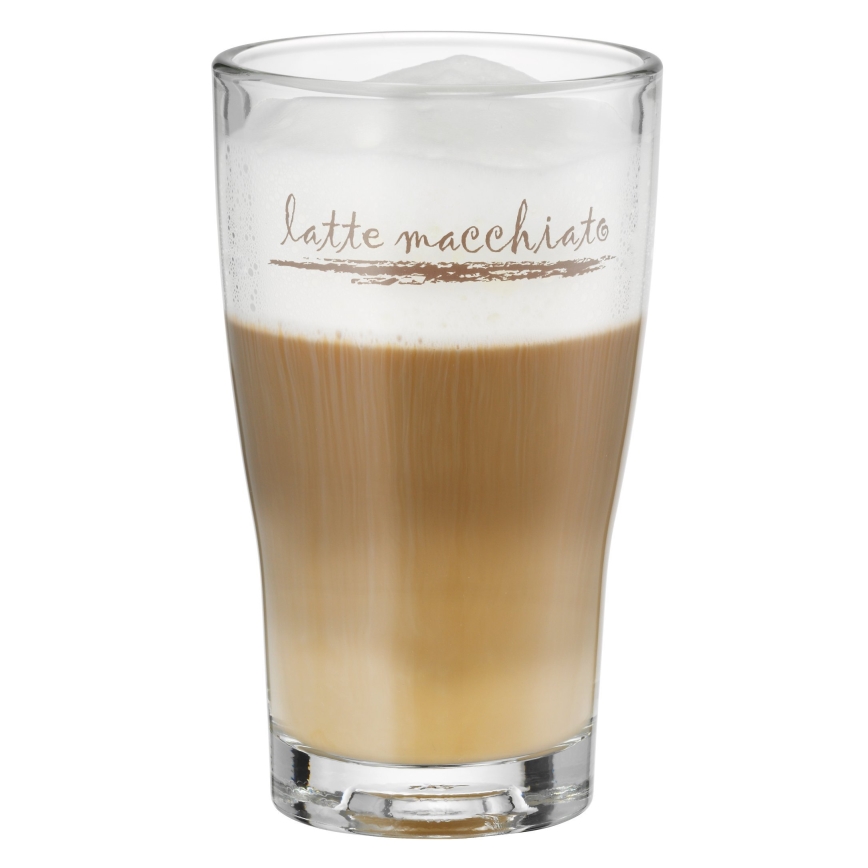 WMF - Set glazen en lepels voor latte macchiato CLEVER & MORE 6 st.