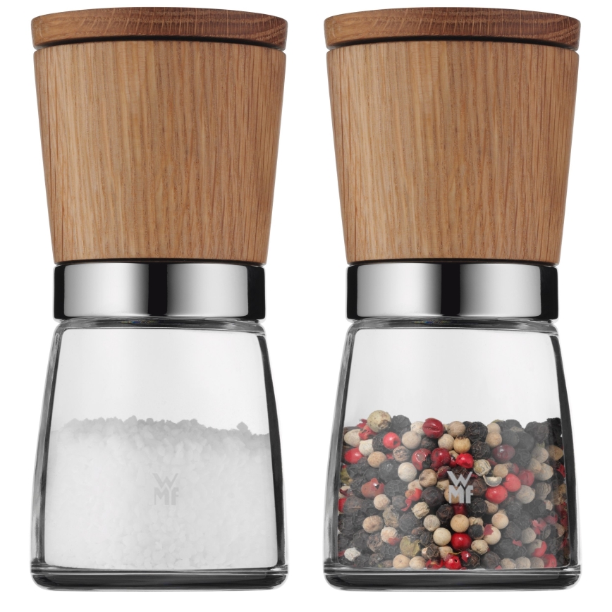 WMF - Set kruidenmolens 2 st. NATURE eiken
