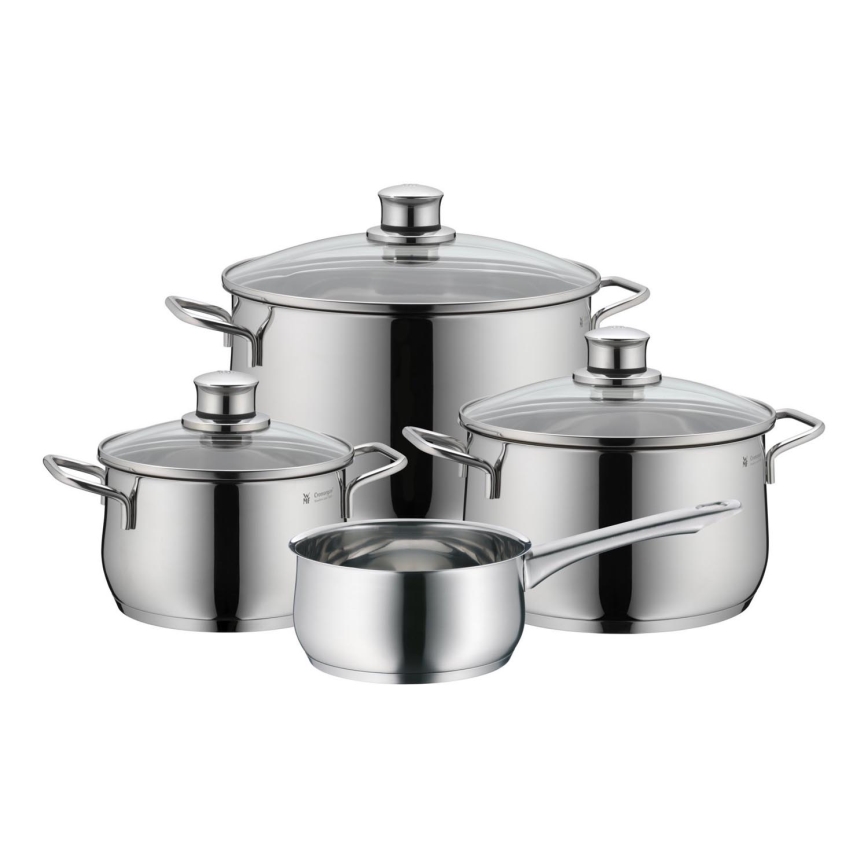 WMF - Set potten 4 stuks DIADEM PLUS roestvrij